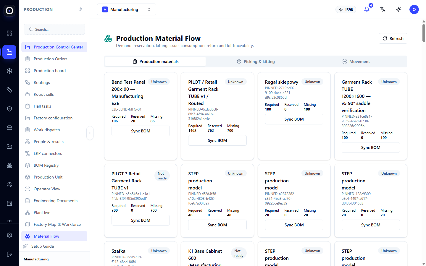Material Flow