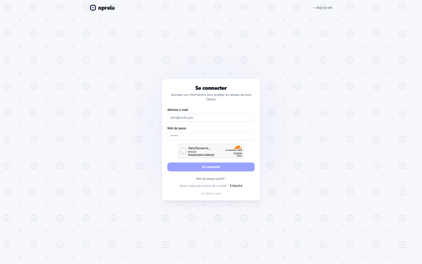 Page « Ordres de fabrication »