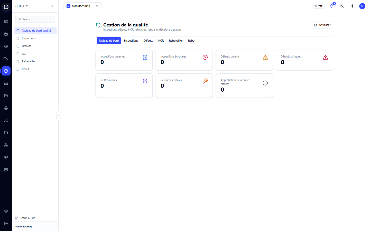 Gestion de la qualité