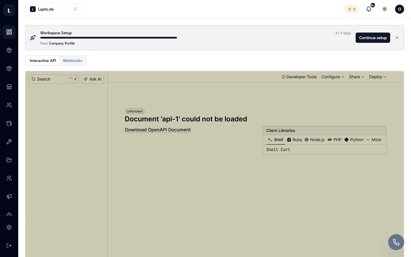 Developer Portal