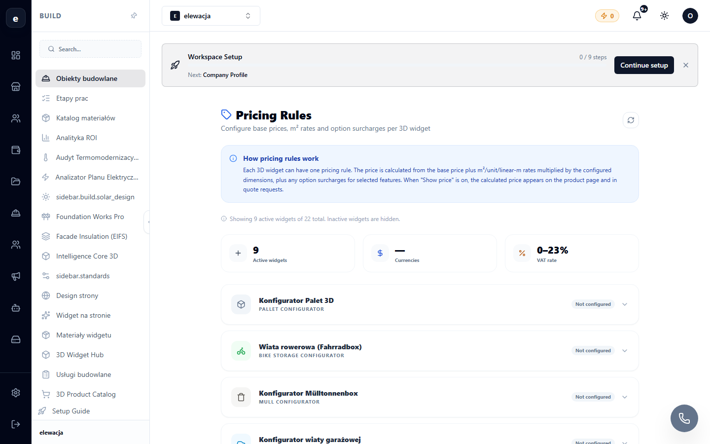 Pricing Rules
