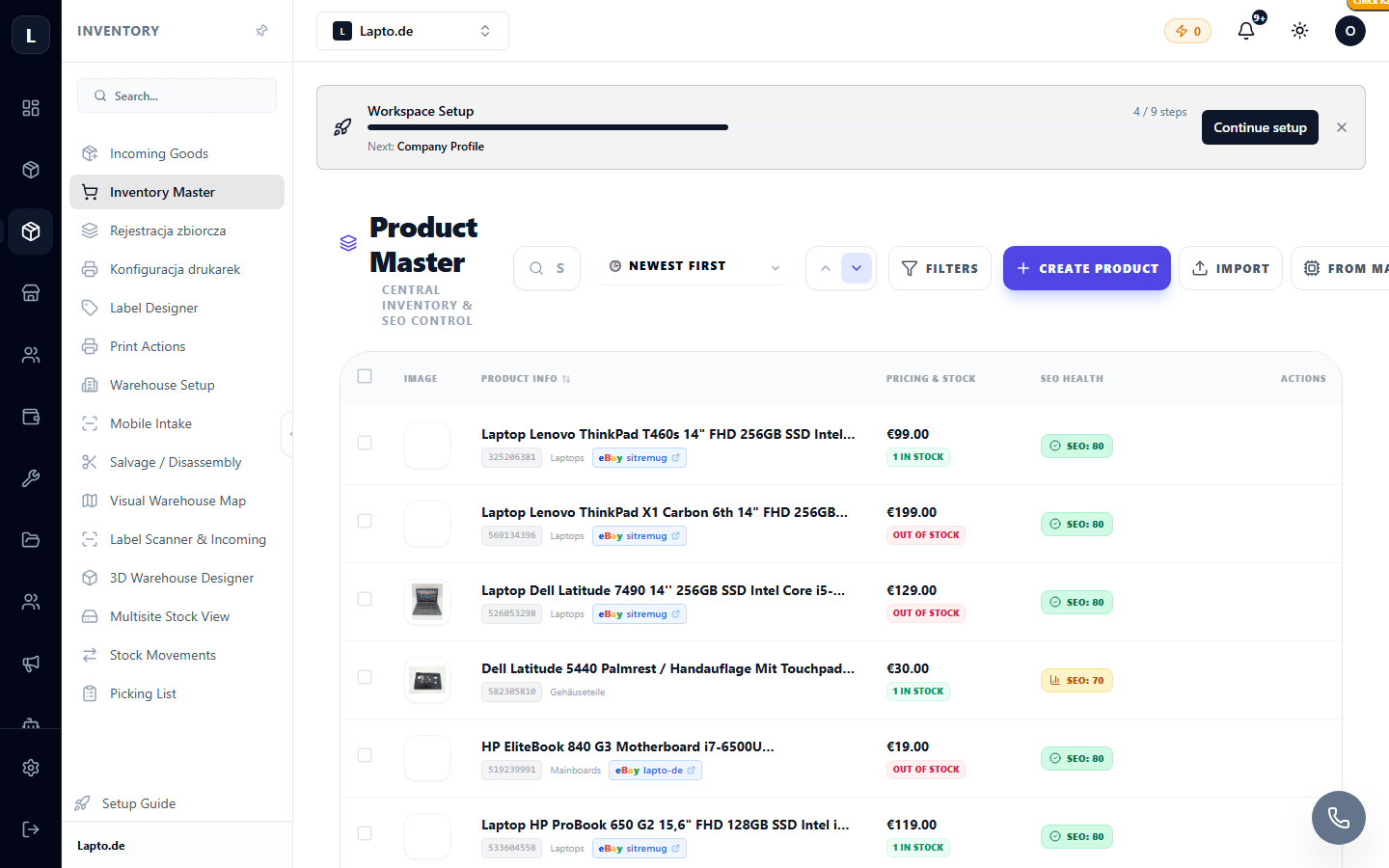 Data Import