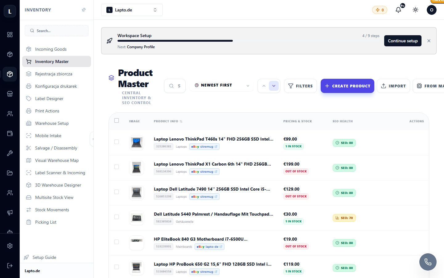 Katalog produktów