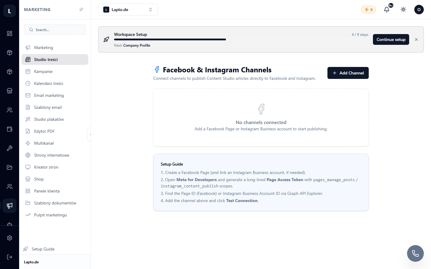 Meta Channels