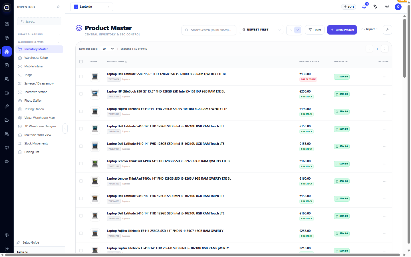 Product Catalog