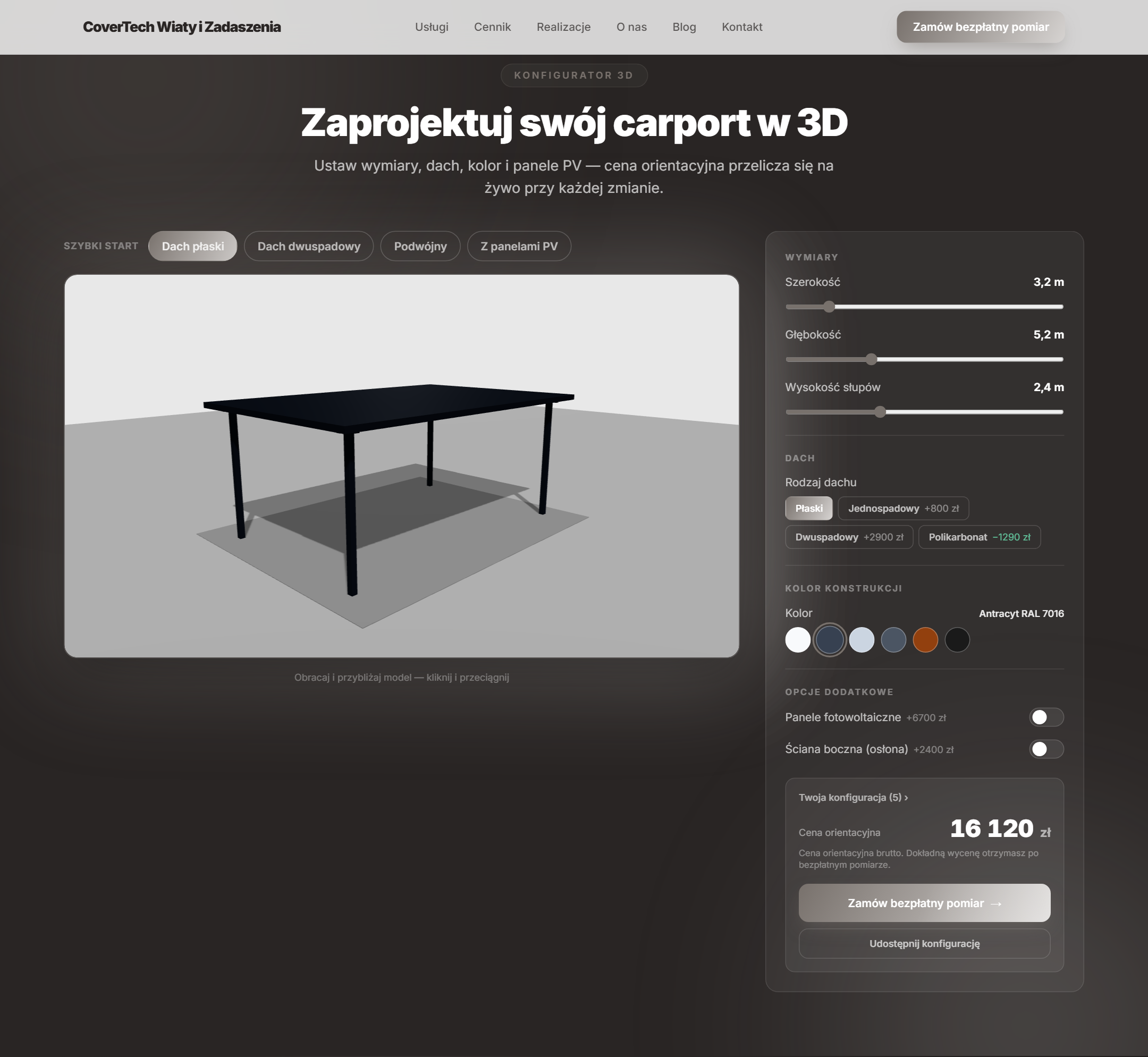 CoverTech Wiaty i Zadaszenia
